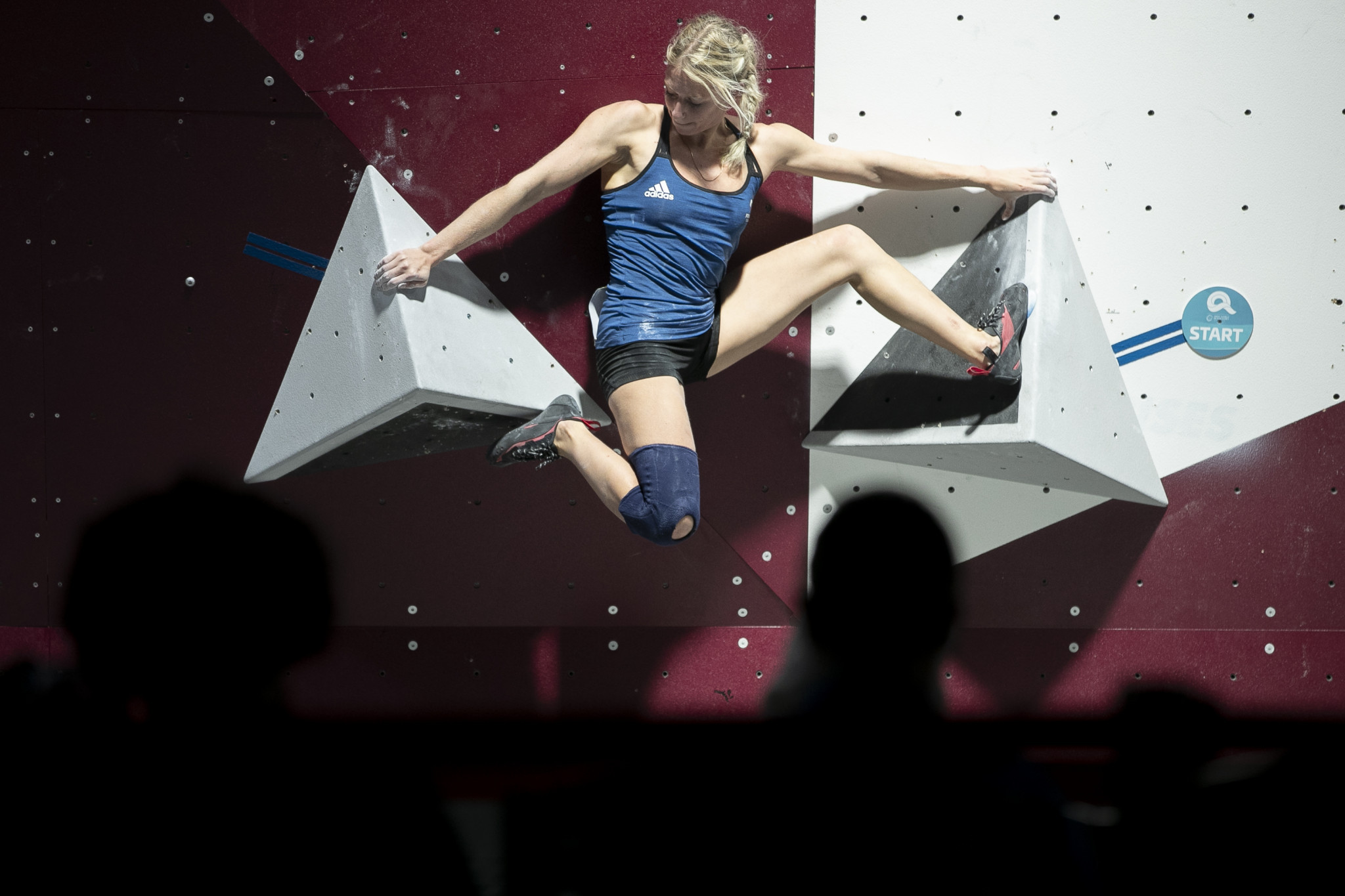 Bouldering was another sport to get underway ©ANOC