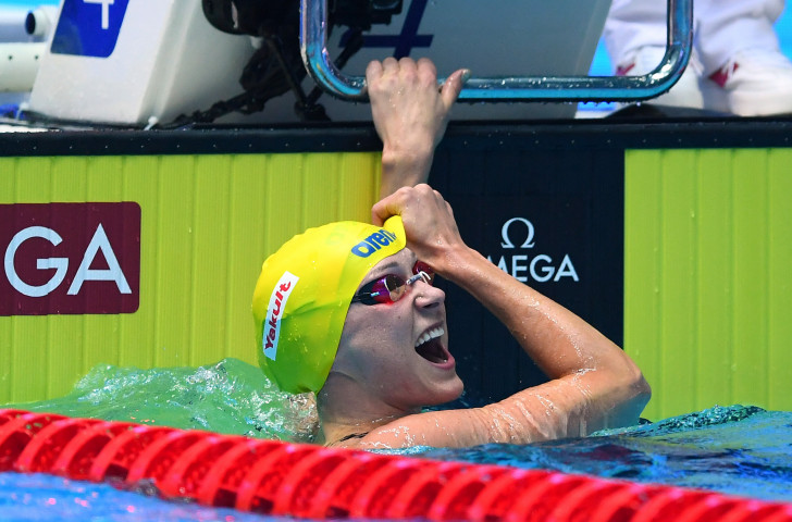 Sweden's Sarah Sjöström was a match-winner for the Energy Standard team at the second International Swimming League meeting in Naples with three victories ©Getty Images