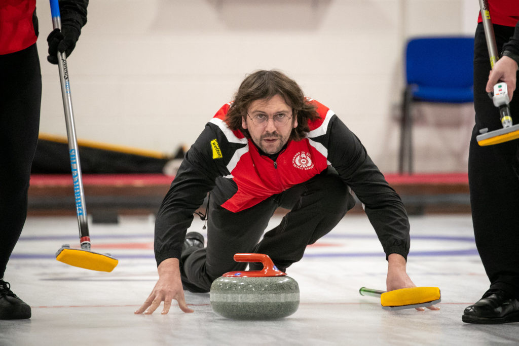 Action continued on the third day of the World Mixed Curling Championship in Aberdeen ©WCF