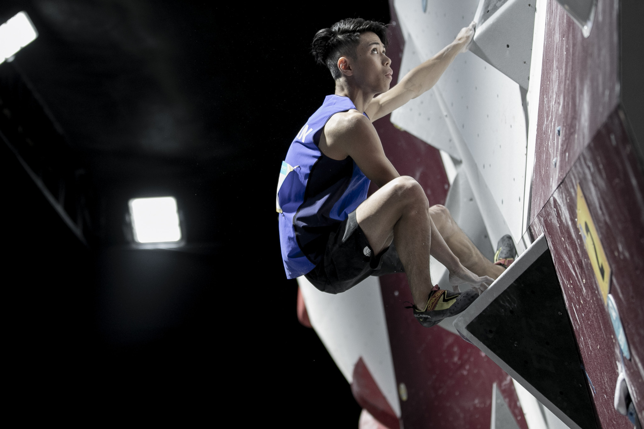 Japan's 20-year-old fomer world bouldering champion won gold at the ANOC World Beach Games ©ANOC World Beach Games