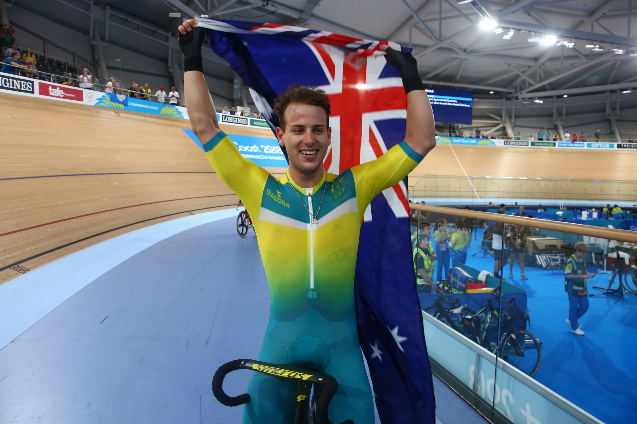 Reigning scratch world champion Sam Welsford will ride for Australia ©Getty Images