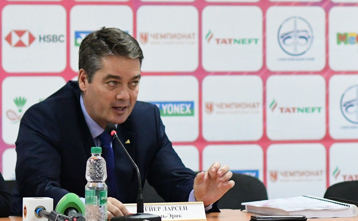 BWF President Poul-Erik Høyer hailed the outcome of the Badminton Against Myopia Project ©BWF