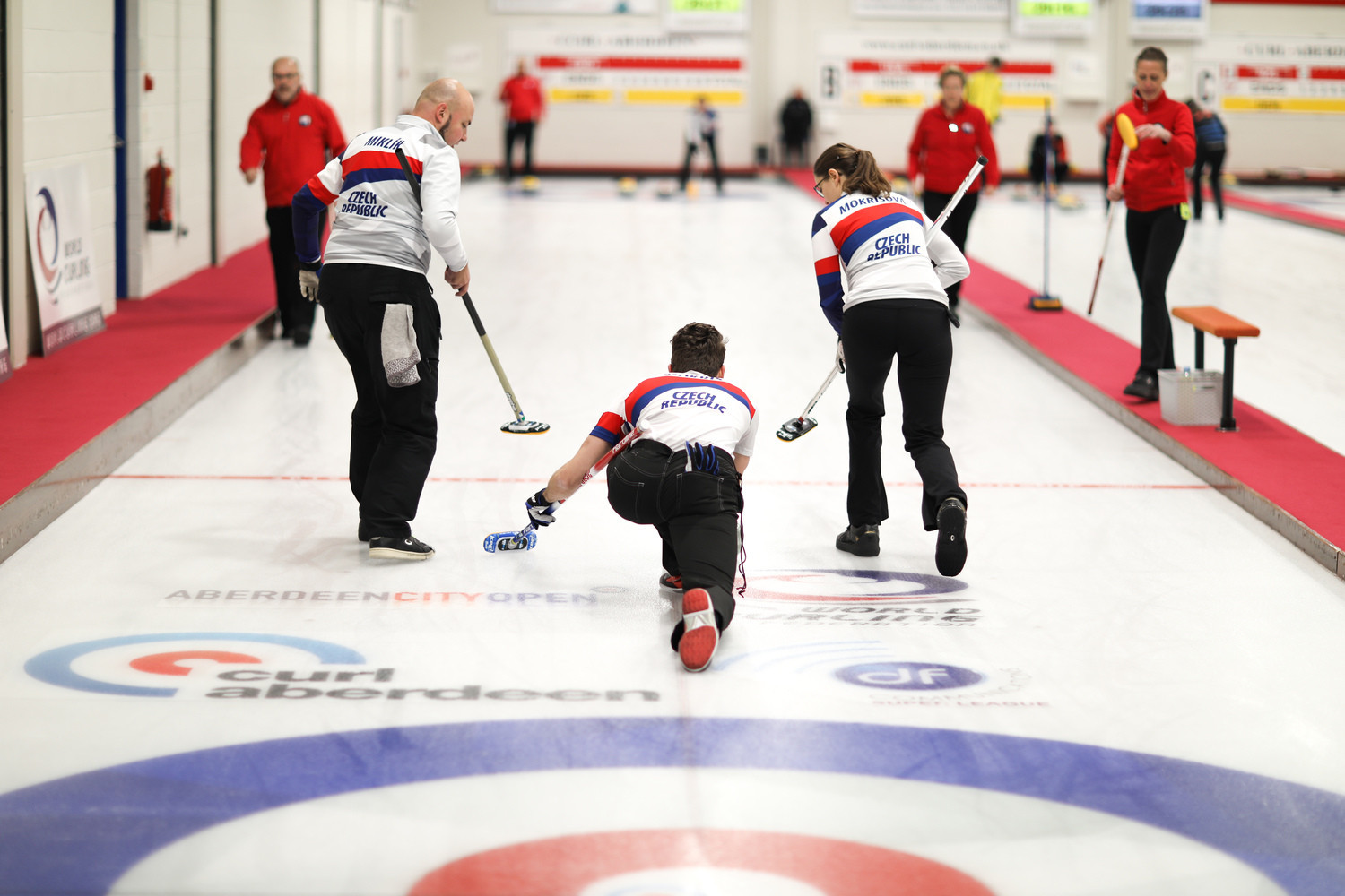 Czech Republic are in a three-way tie for first place in Group B ©WCF/Stephen Fisher