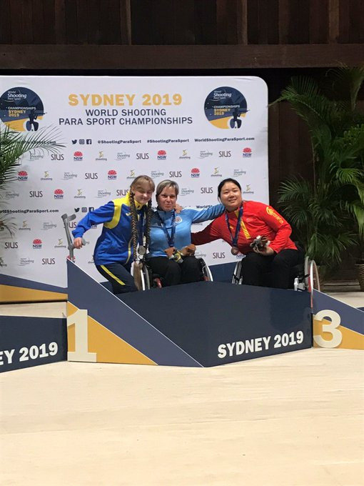 Veronika Vadovičová tasted success at the World Shooting Para Sport Championships in Sydney ©Shooting Para Sport/Twitter