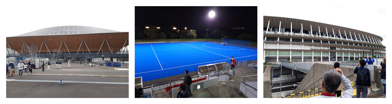Updates were provided on construction at Ariake Gymnastics Centre, Oi Hockey Stadium and the Olympic New National Stadium during the venue tours ©ITG 