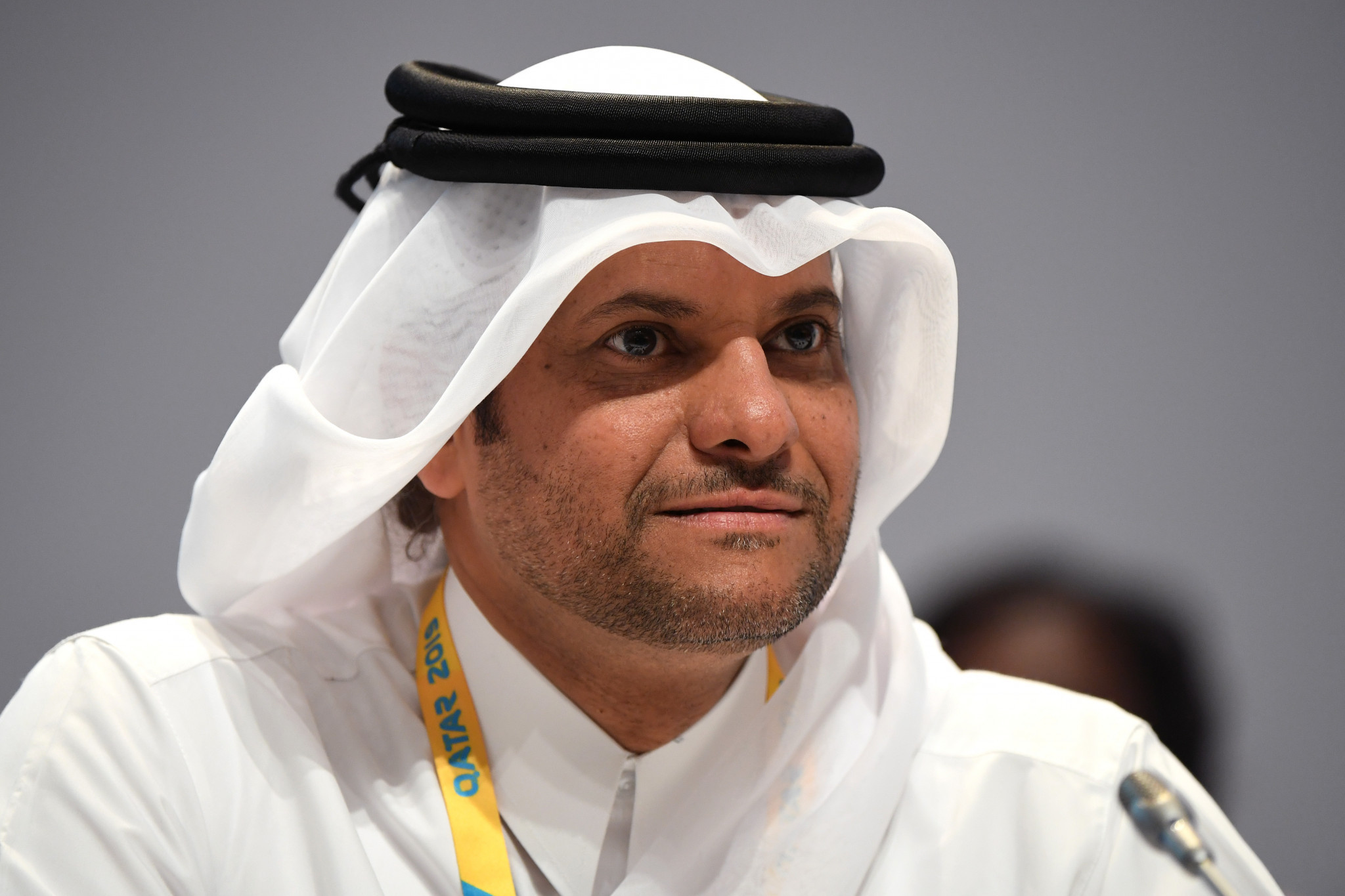 Qatar's Sheikh Saoud Bin Abdulrahman Al-Thani was among those looking on ©Getty Images
