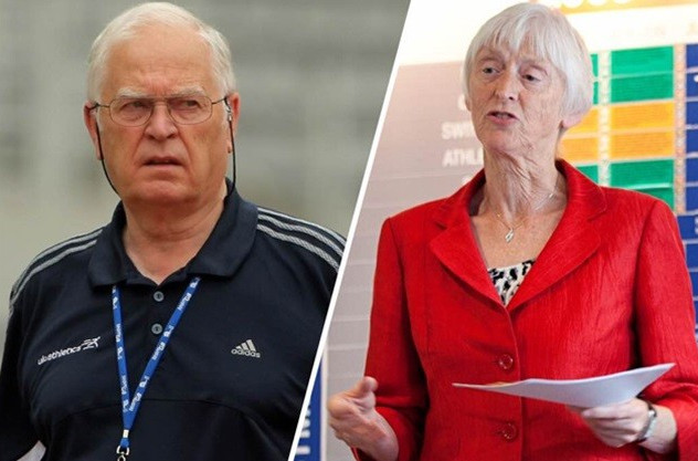 Malcolm Arnold (left) and Baroness Sue Campbell have been welcomed into the UK Sport Coaching Fellowship ©UK Sport