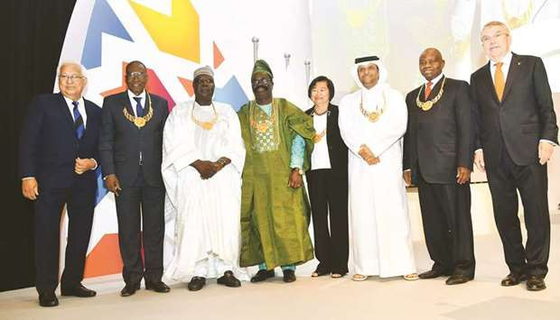 Niger Olympic Committee President leads officials awarded ANOC Order of Merit