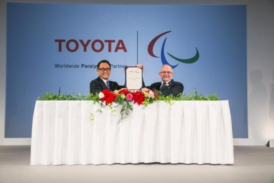 Toyota have been announced as an IPC Worldwide Paralympic Partner ©Toyota