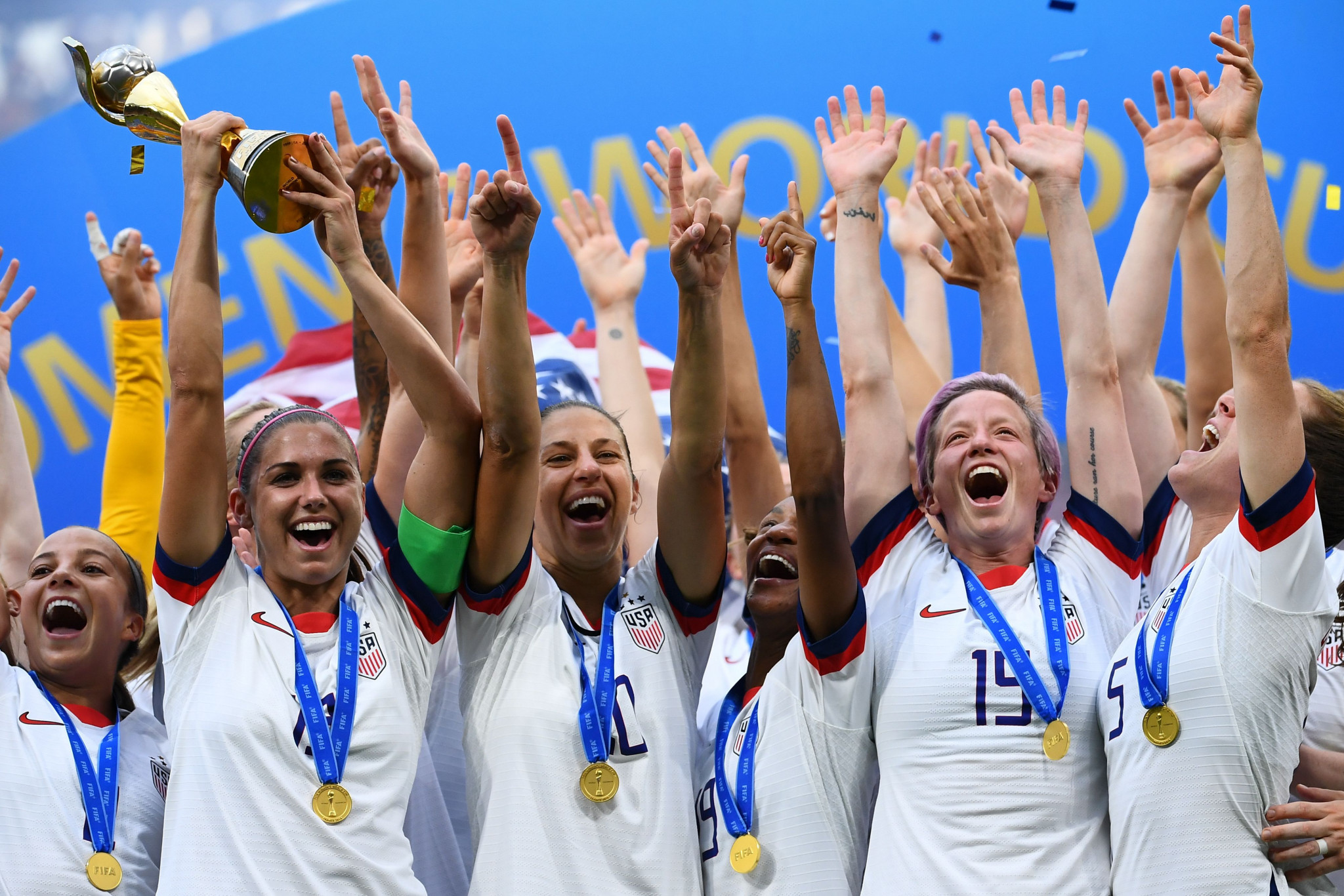 United States' victory in the final was the most-watched FIFA Women's World Cup match of all time ©Getty Images