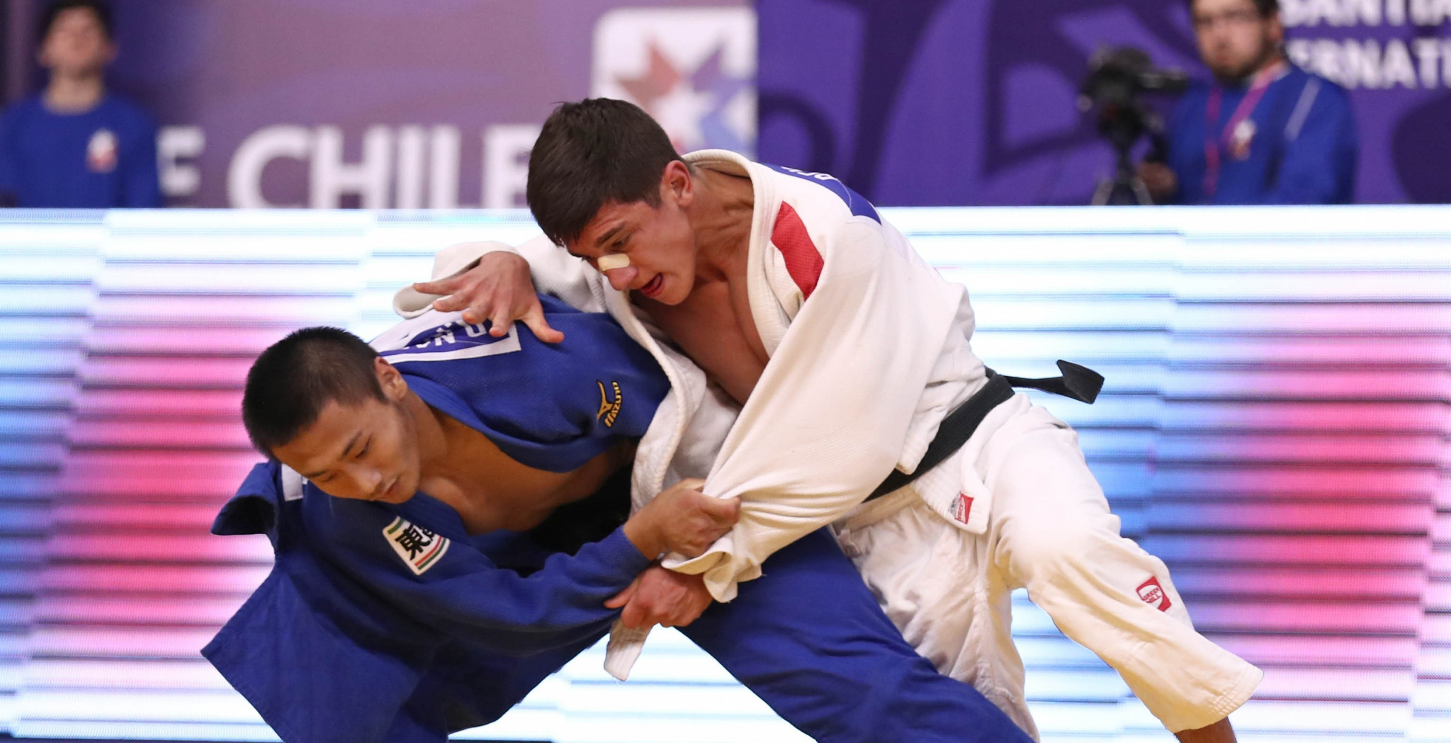 Lasha Bekauri successfully defended his title in the men's under-90kg category ©IJF/Mayorova Marina