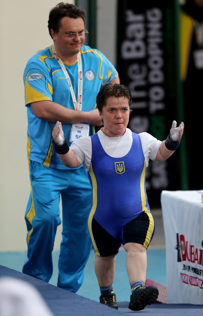 Two-time Paralympic champion Soloviova claims gold at IPC Powerlifting European Open Championships