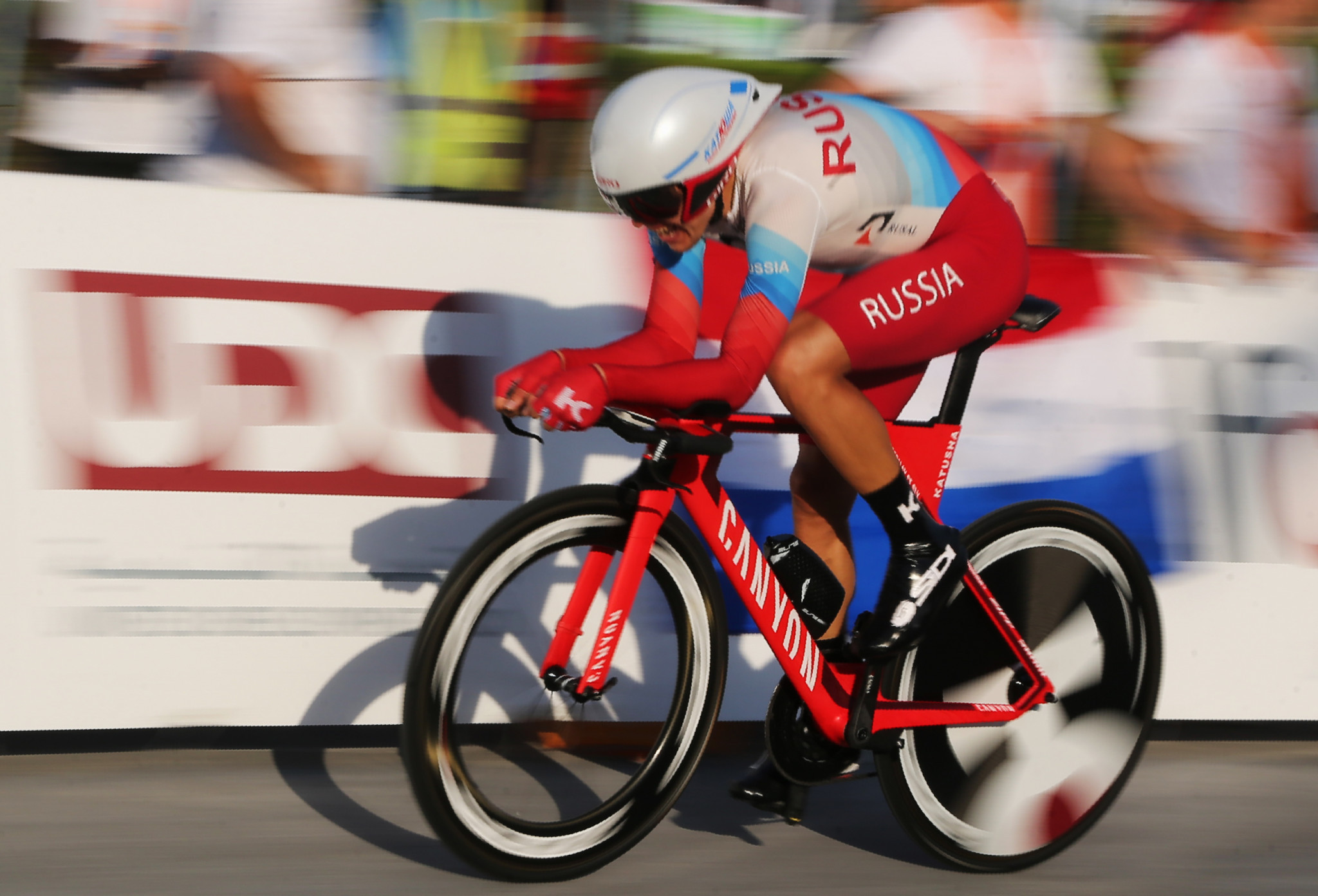 Anton Vorobyev tasted victory in the men's individual time trial at the World Military Games ©Getty Images