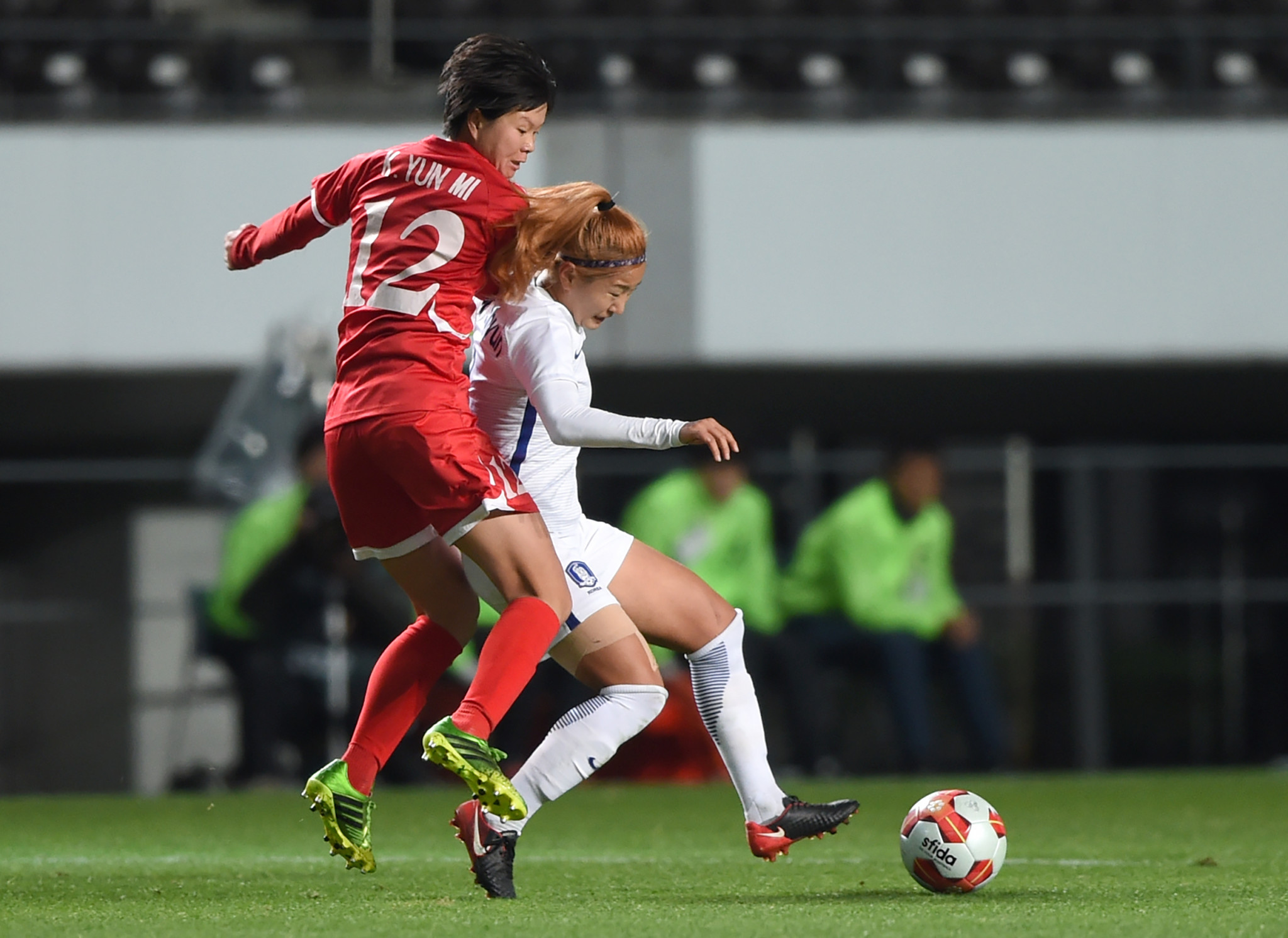 South Korea have only beaten North Korea once in women's football ©Getty Images