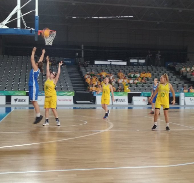 Australia lost the men and women's basketball finals at the INAS Global Games ©INAS