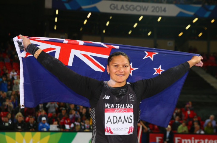 New Zealand's Valerie Adams, pictured after retaining her Commonwealth title in Glasgow last summer - win number 54 in a streak that now numbers 56 - will seek to defend her world and Olympic titles in the next two years