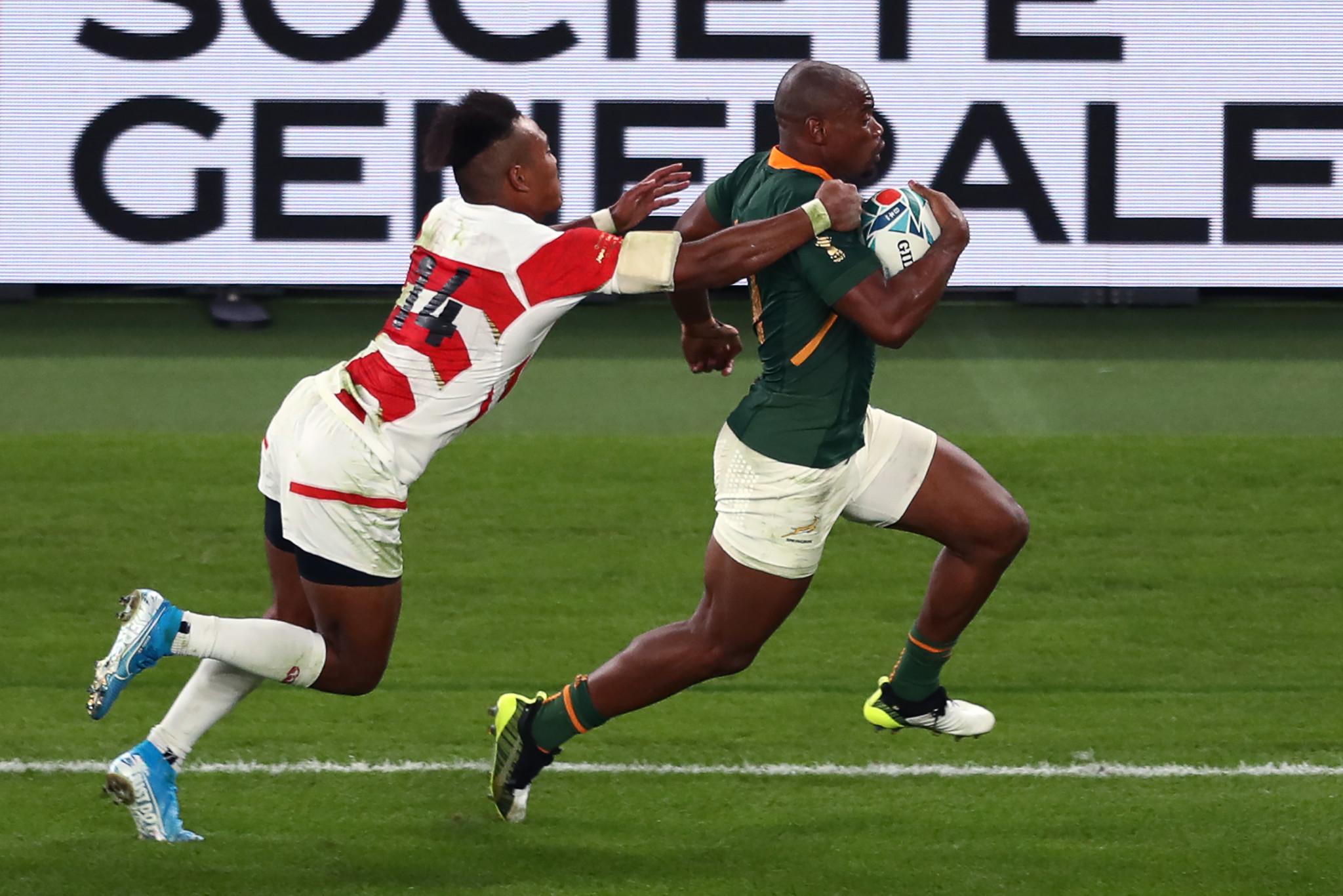 South Africa proved to be too strong for Japan, triumphing 26-3 ©Getty Images