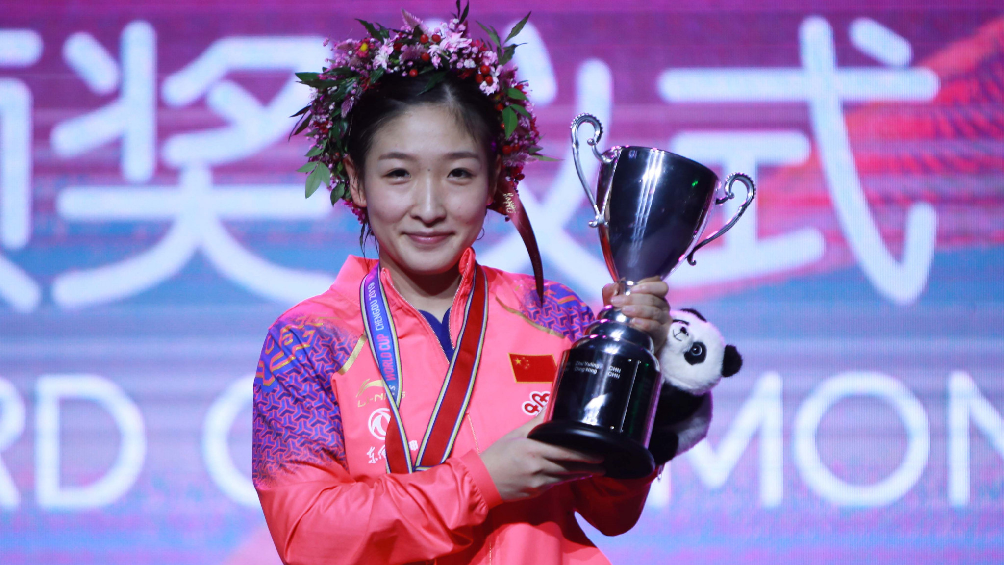 Liu defeats top seed Zhu to win ITTF Women's World Cup