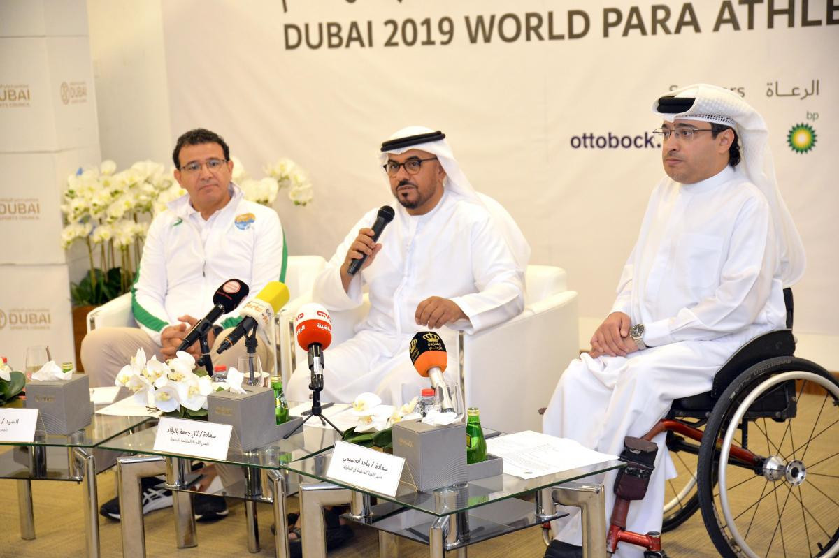 Hosts UAE name team for World Para Athletics Championships in Dubai