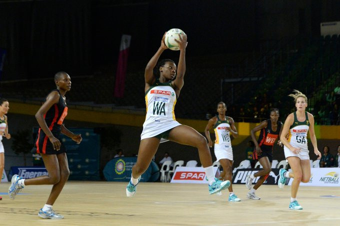 Hosts South Africa beat Kenya today at the Africa Netball Cup ©Netball South Africa/Twitter