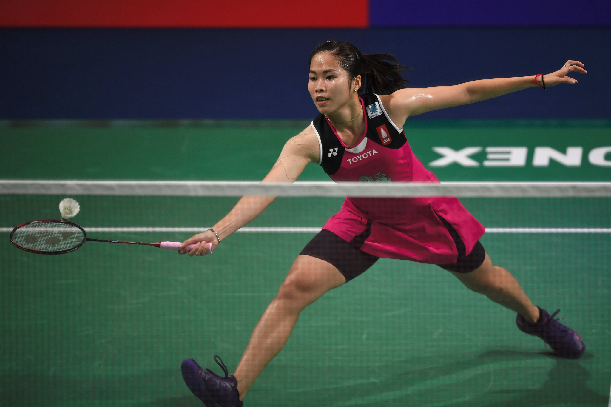 Ratchanok Intanon of Thailand needed three games to see off Scotland's Kirsty Gilmour ©Getty Images