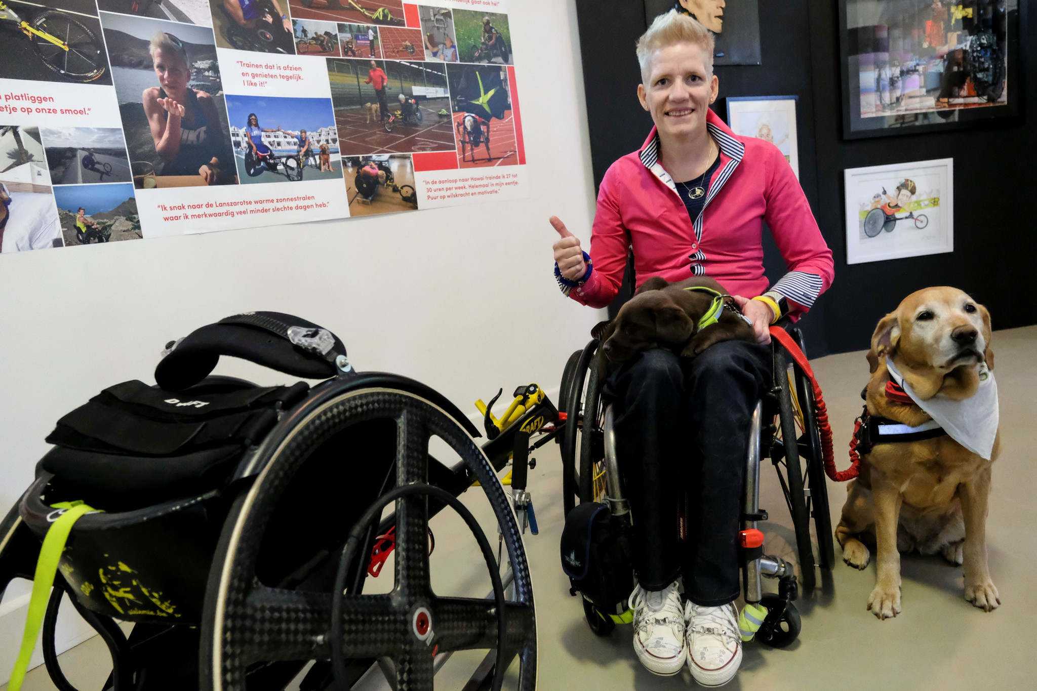 Belgian Marieke Vervoort decided to end her life through euthanasia after a long-running battle with tetraplegia ©Getty Images