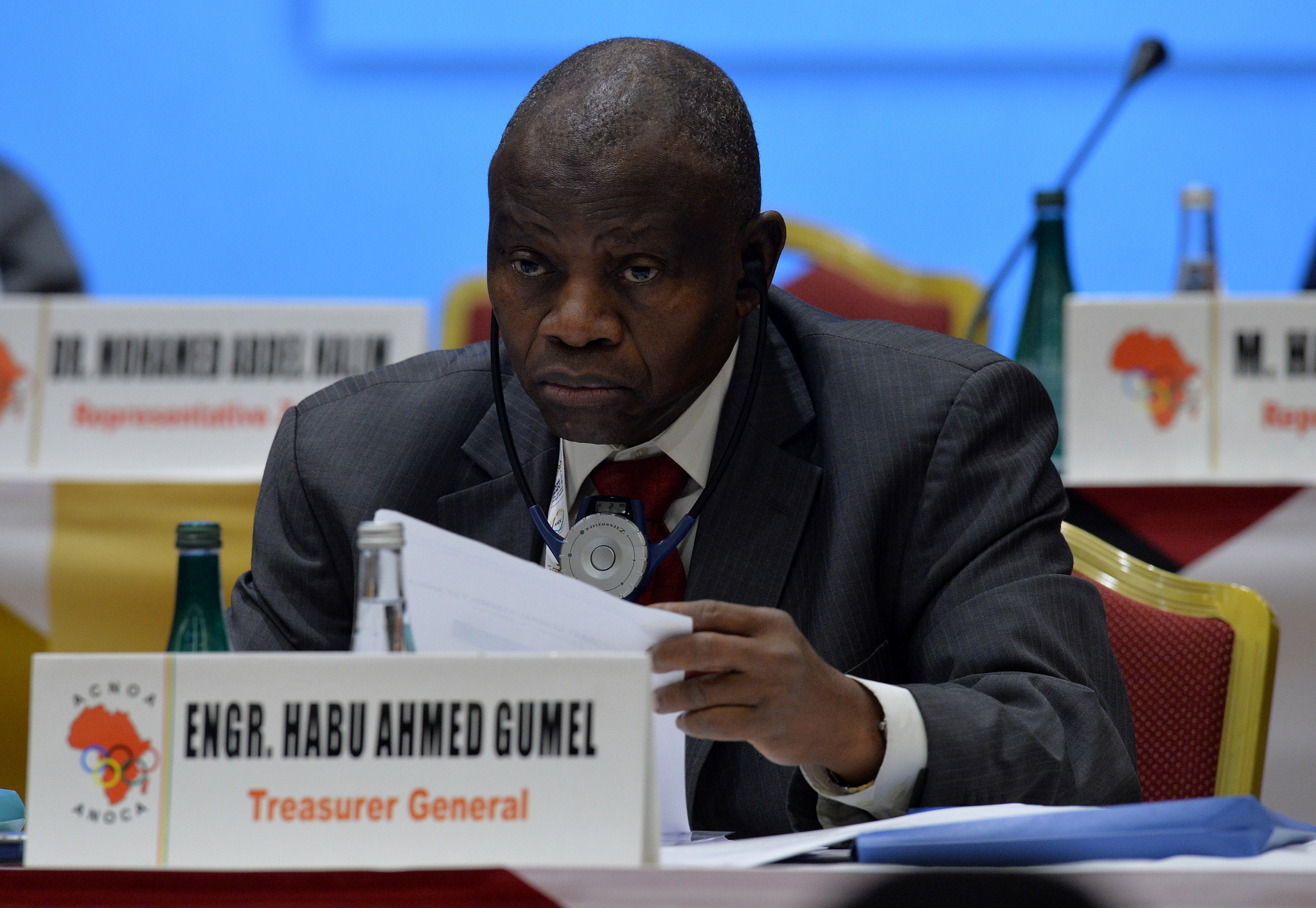 ANOC treasurer Habu Gumel is also named in the letter ©Getty Images