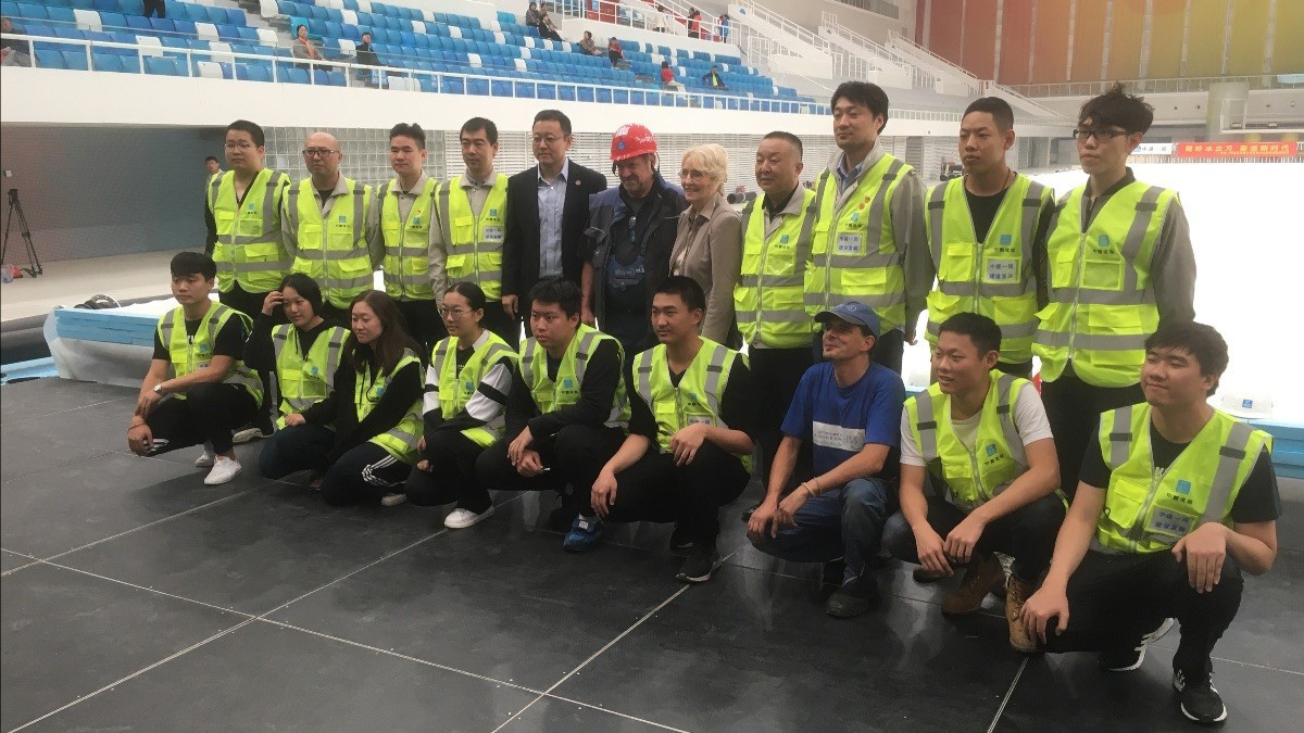 WCF President visits Beijing to discuss curling legacy after 2022 Winter Olympics
