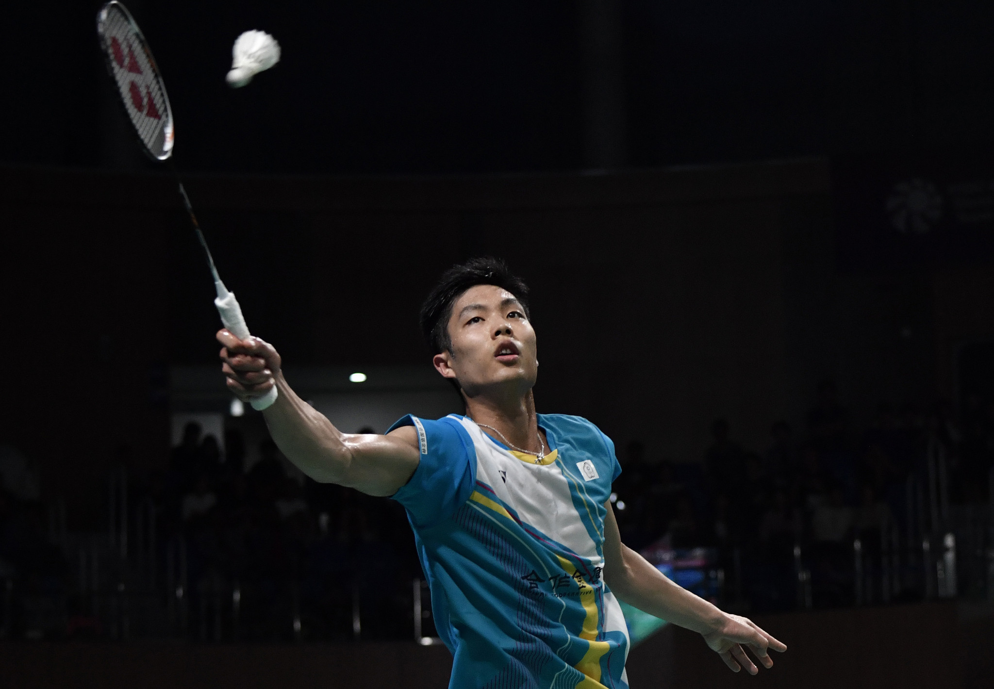 Men's second seed Chou Tien Chen from Chinese Taipei lost to Ng Ka Long Angus from Hong Kong in round two ©Getty Images