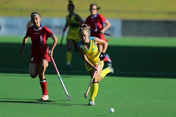 Australia beat Russia in the first leg in Perth ©Getty Images
