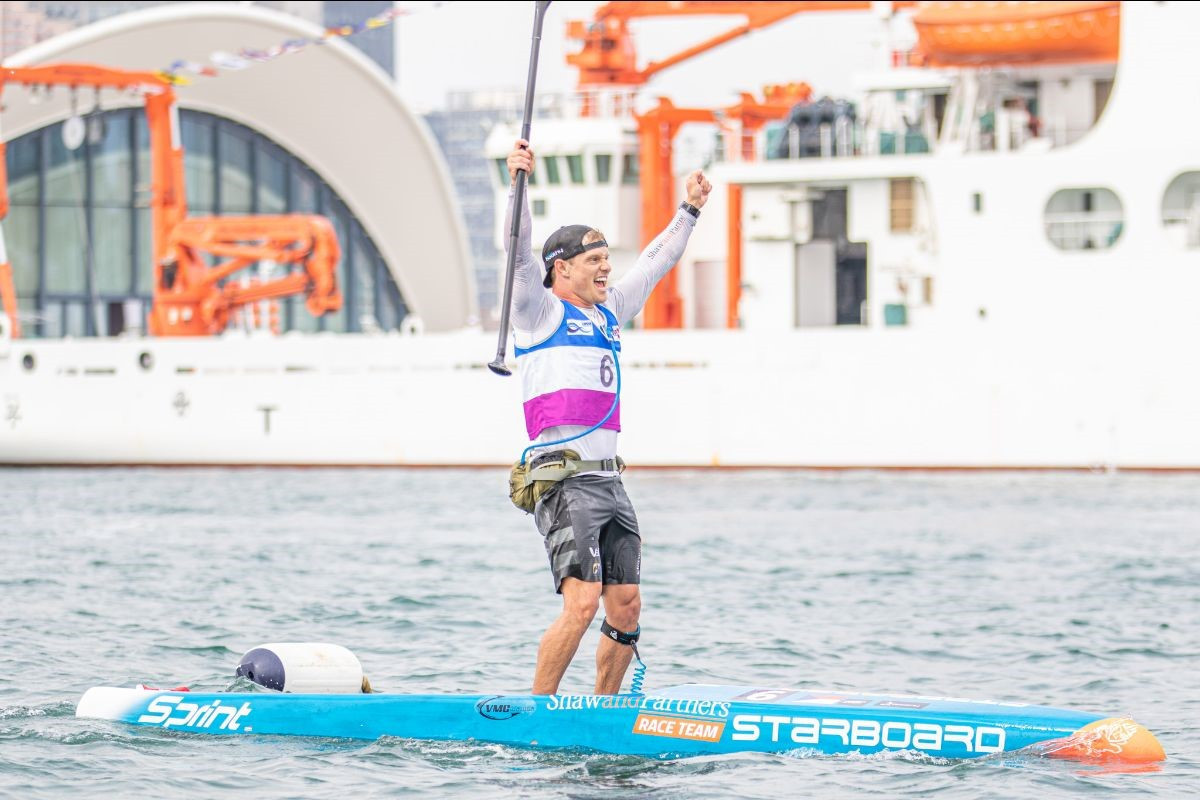 Booth and Honscheid claim first ICF SUP World Championships titles