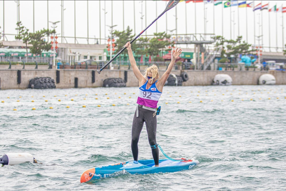 Booth Honscheid claim first ICF SUP World Championships titles