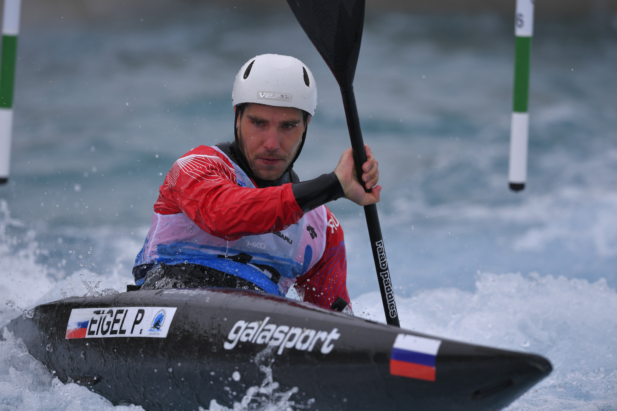 Eigel qualifies fastest in men's K1 at Tokyo 2020 canoe slalom test event