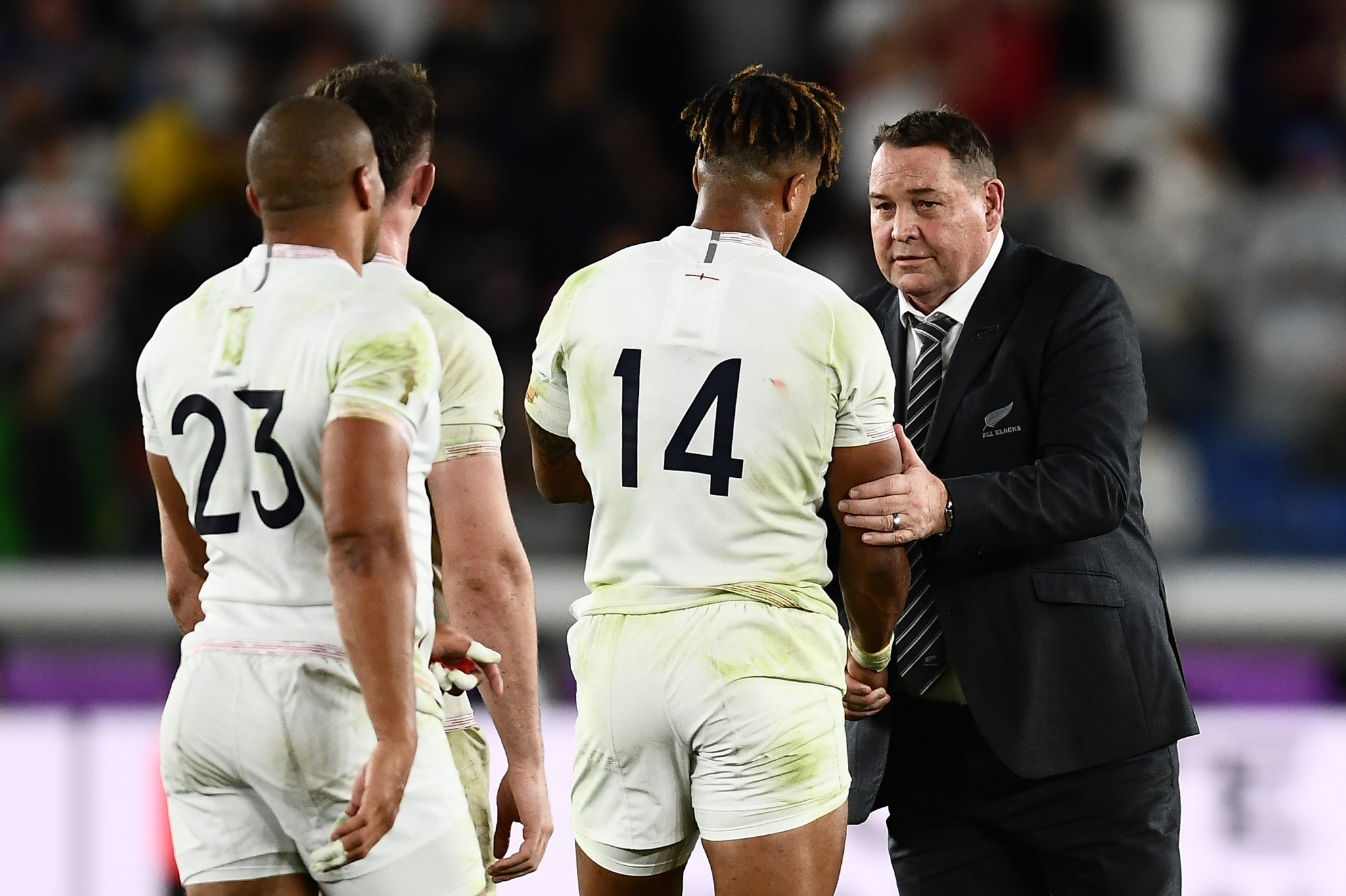 It was a sad final game as All Blacks coach for Steve Hansen ©Getty Images