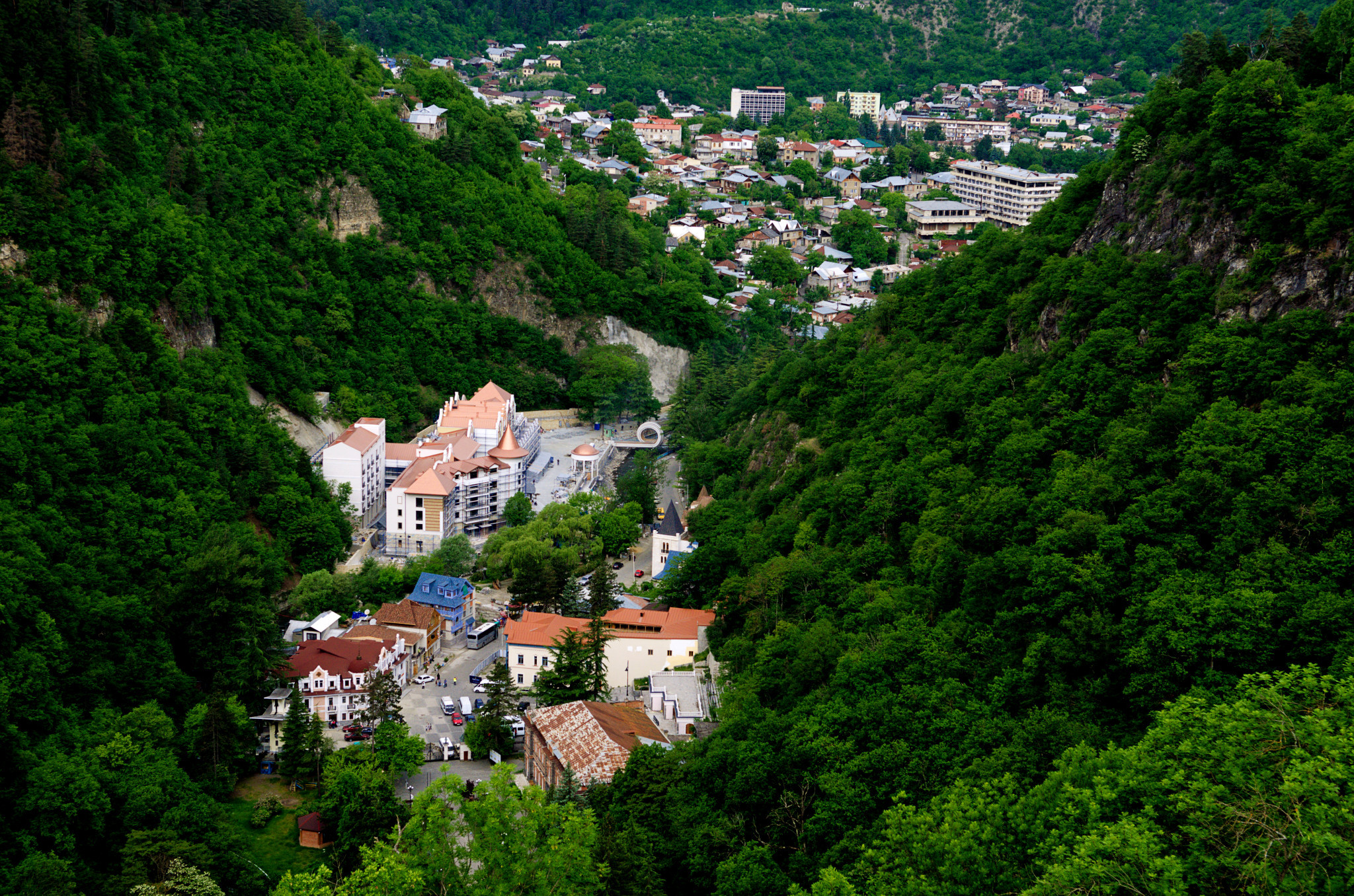 Borjomi is one of the Georgian resorts set to host the 2025 Winter European Youth Olympic Festivals ©Wikipedia