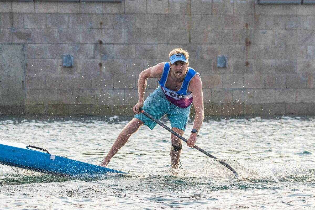 Baxter wins sprint title in record time at ICF SUP World Championships