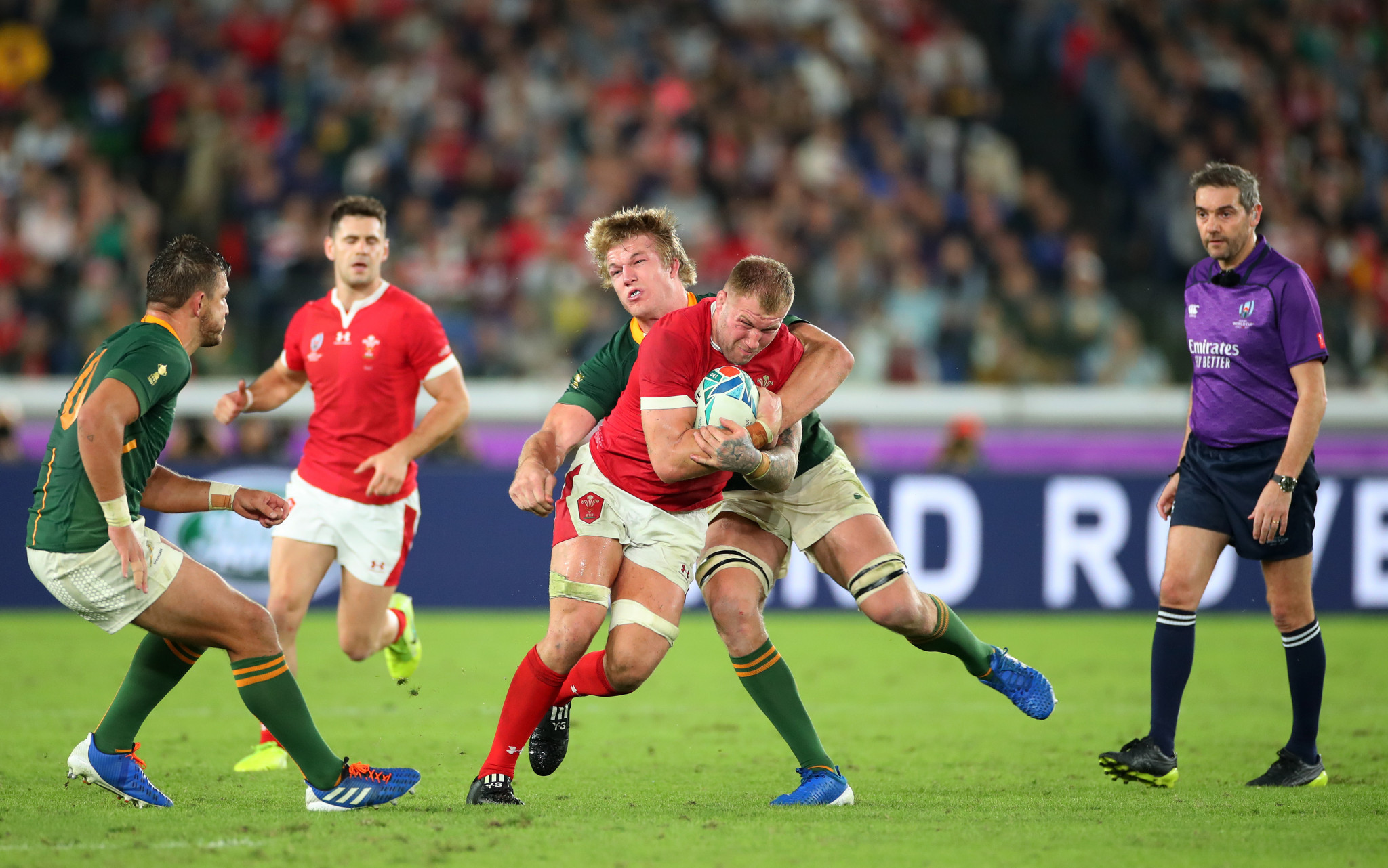 Wales went in search of a late winner but it proved elusive ©Getty Images
