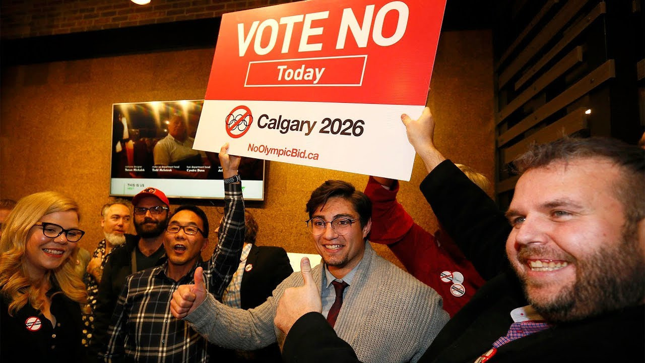 Anti-Olympic campaigners have managed to successfully scupper bids in several countries and cities, including one from Calgary for the 2026 Winter Olympic and Paralympic Games ©Getty Images