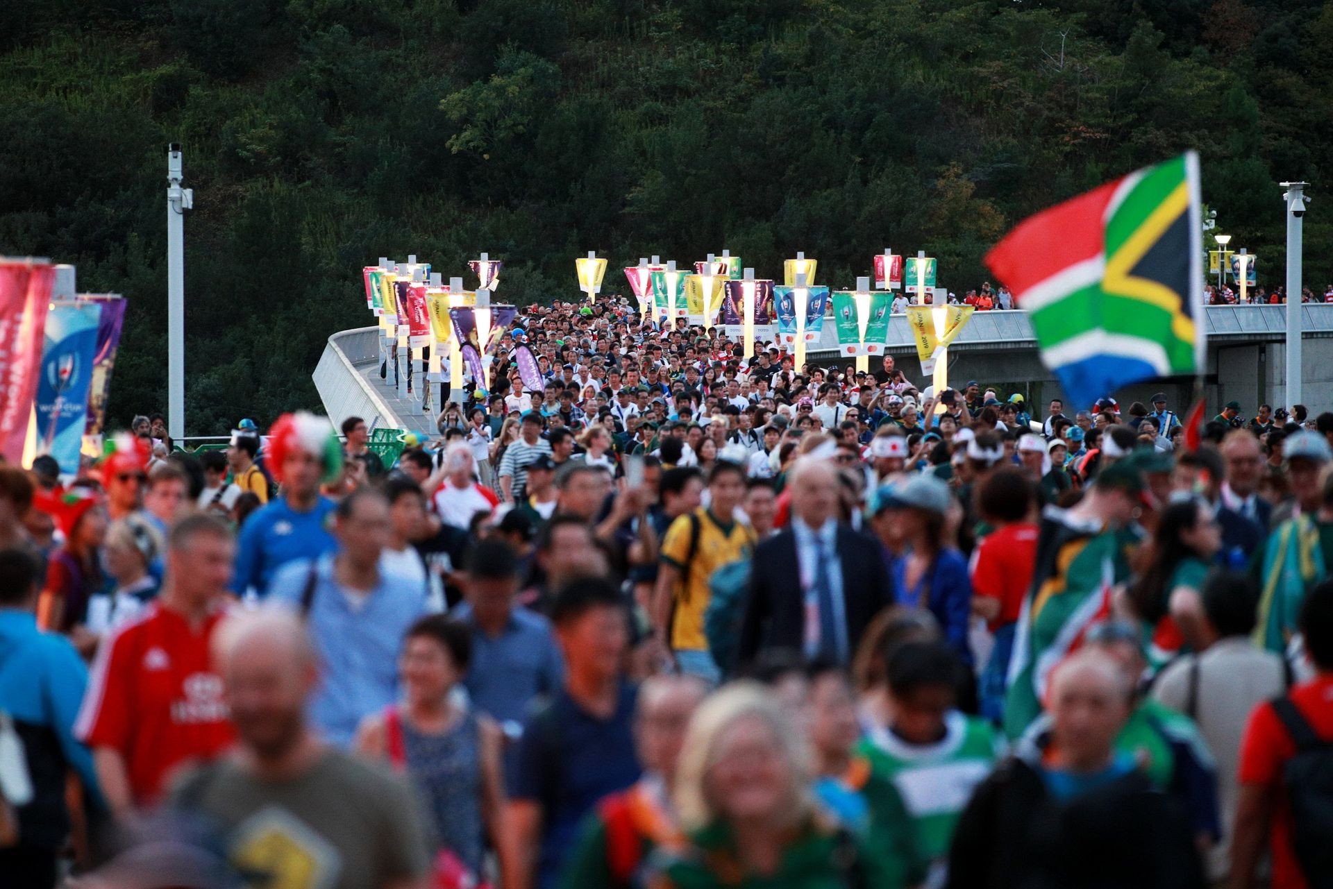 Fanzone attendance record broken at Rugby World Cup in Japan
