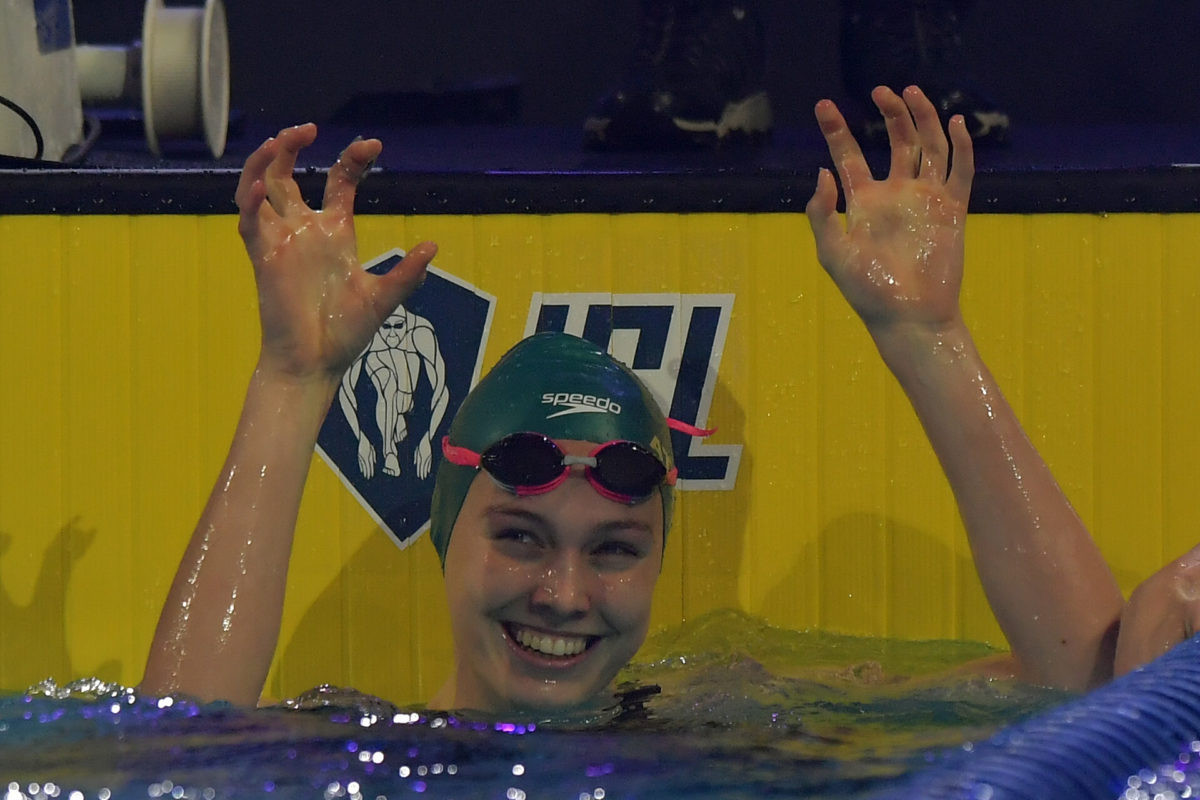 Atherton sets world record as London Roar win again in International Swimming League