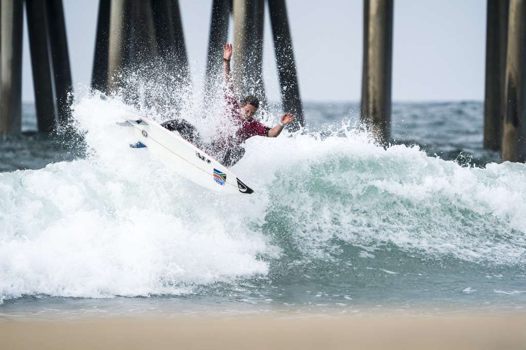 The World Junior Surfing Championships at Huntington Beach began today ©ISA
