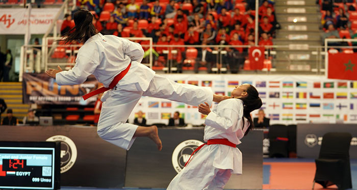 Egypt topped the medal standings at the World Karate Federation Cadet, Junior and Under-21 Championships in Santiago ©WKF