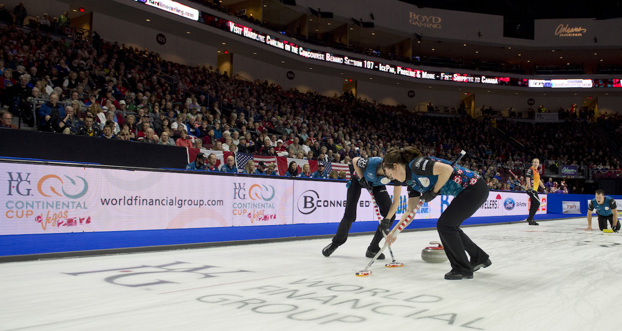 The Continental Cup is curling's equivalent of the Ryder Cup ©Curling Canada