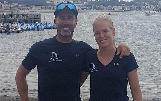  RS:X World Championships silver medallist Katy Spychakov is the centre of a scandal in Israel after admitting she was having a relationship with her coach Pierre Loquet