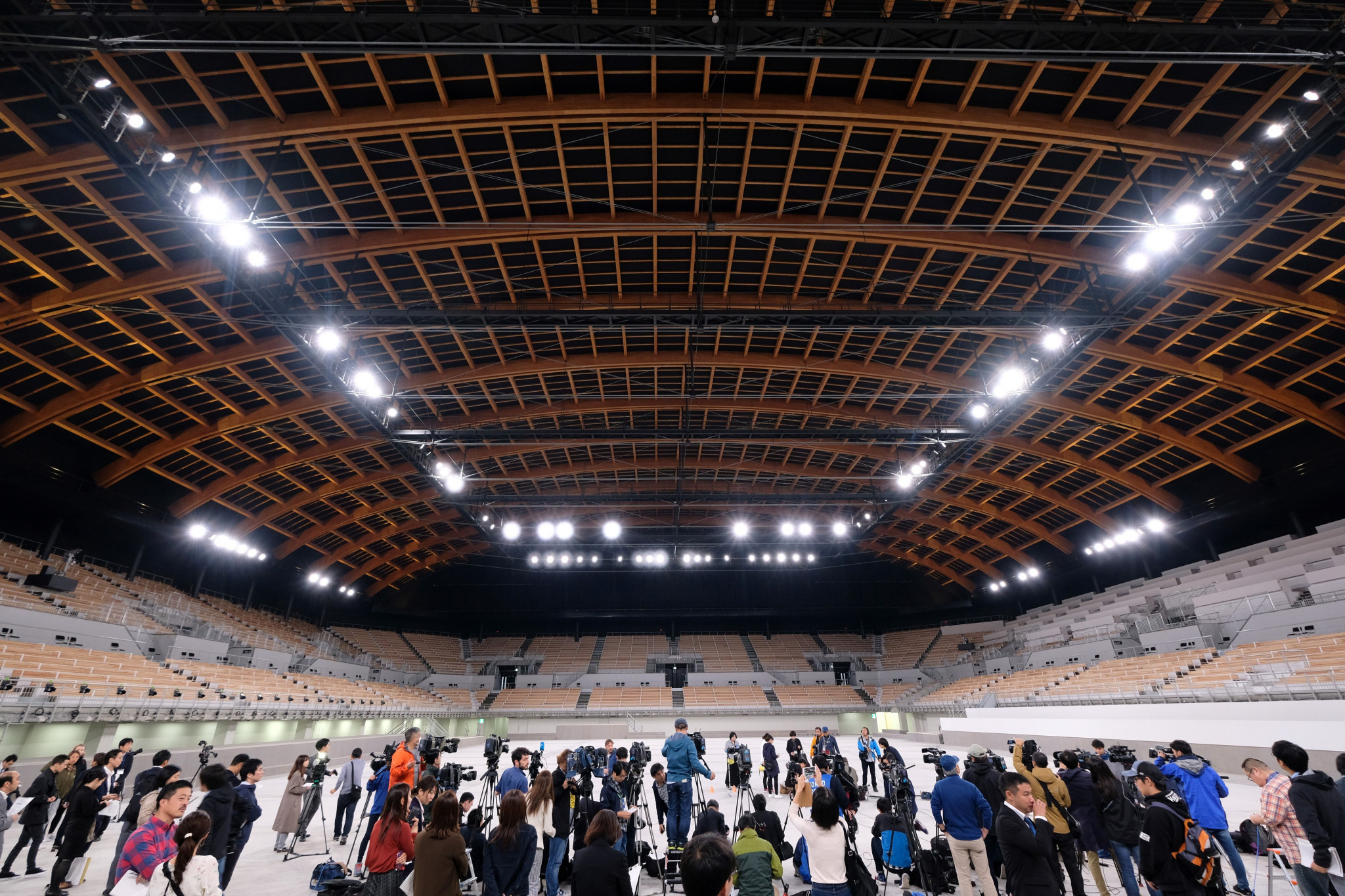 Tokyo 2020 unveil completed Ariake Gymnastics Centre