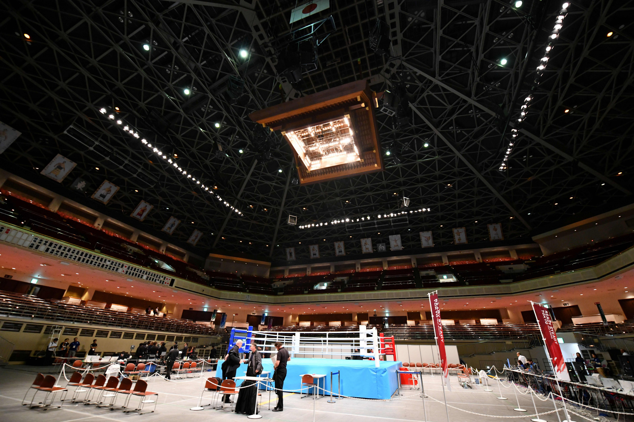 The Ryōgoku Kokugikan sumo venue will be used for boxing at Tokyo 2020 ©Getty Images