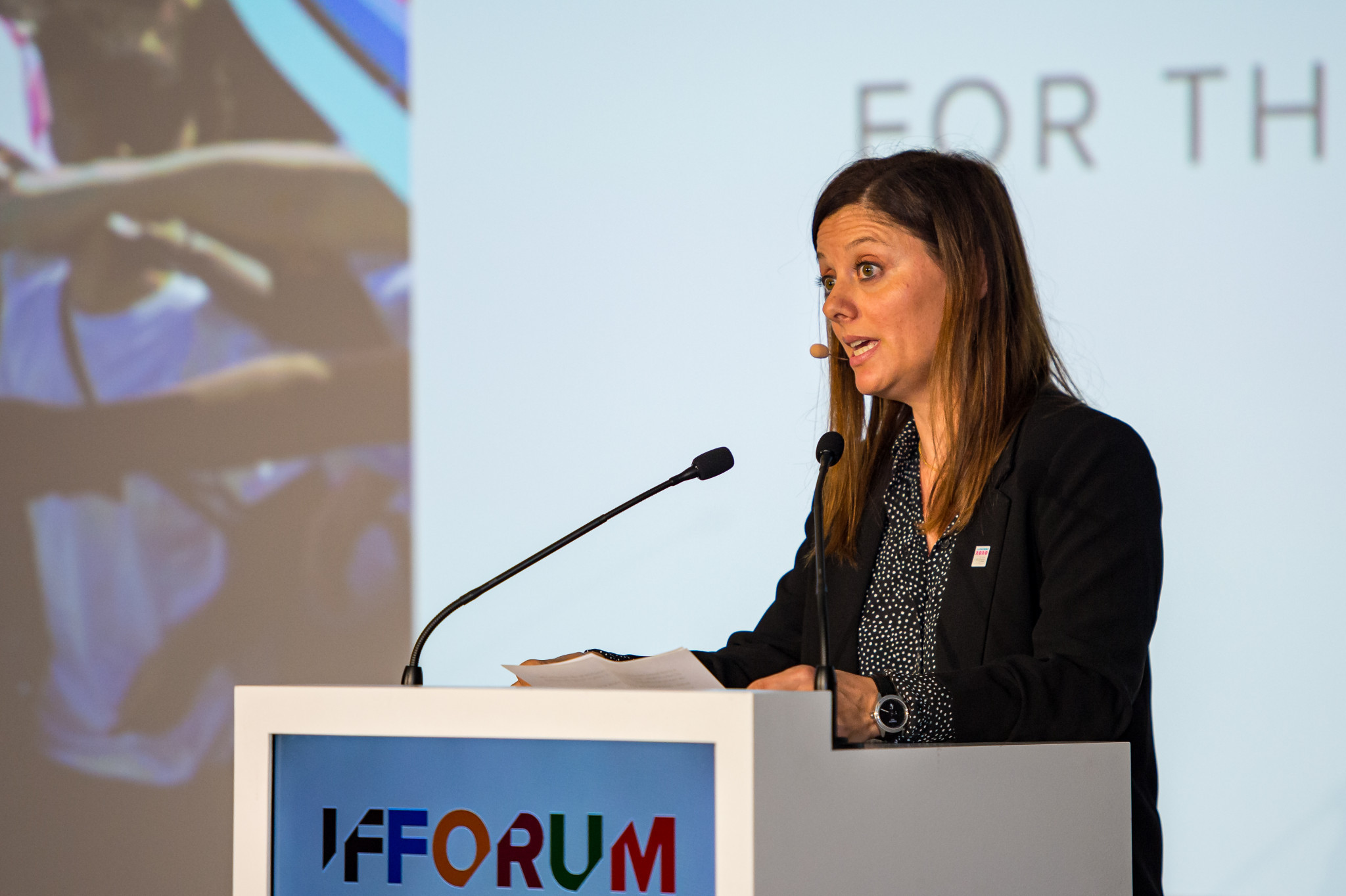 Lausanne 2020 President Virginie Faivre has claimed the Winter Youth Olympic Games can help teach young athletes the importance of playing a role in decision-making of their International Federations ©SportAccord