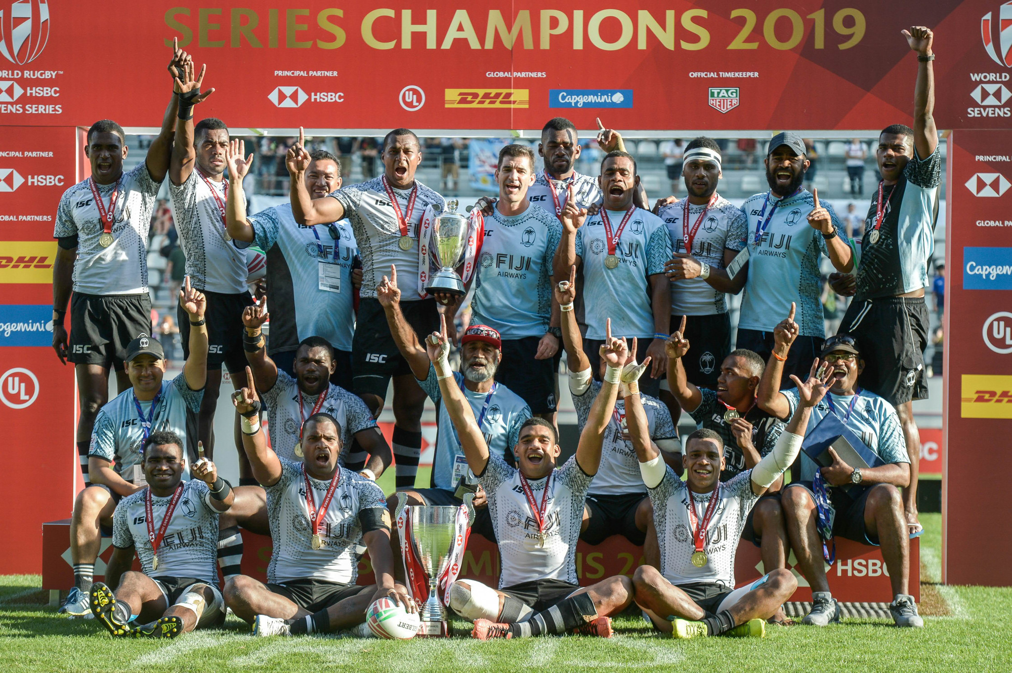 Fiji will be among the favourites for men's rugby sevens gold as they aim to defend their title ©Getty Images