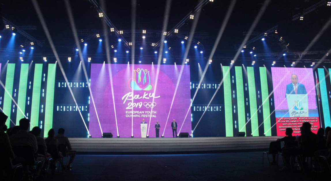 Baku hosted the European Youth Olympic Festival - Banská Bystrica is next in 2021 ©en.trend.az