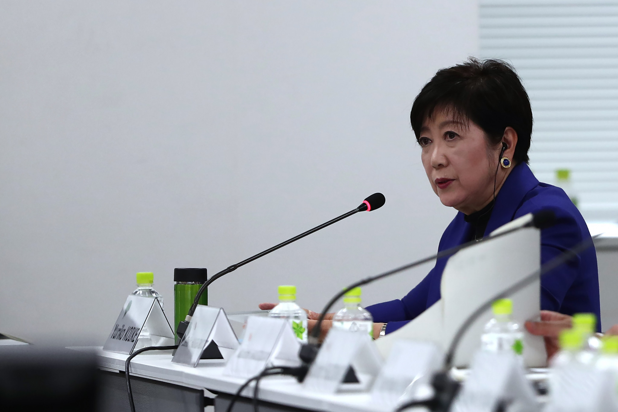 Tokyo Governor Yuriko Koike criticised the IOC's "unprecedented" decision to move the marathon and race walk events out of the Japanese capital to Sapporo ©Getty Images